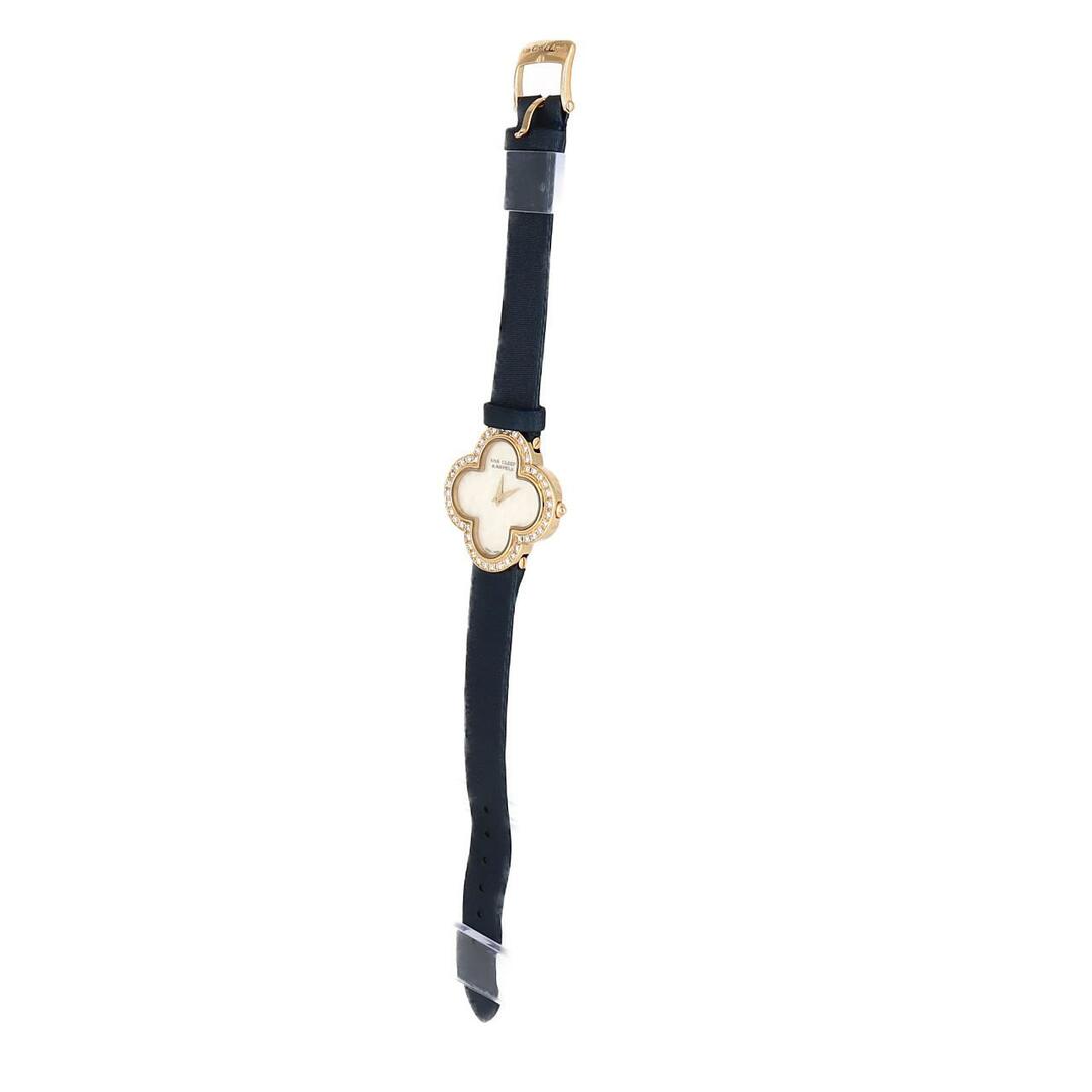 Van Cleef & Arpels(ヴァンクリーフアンドアーペル)のヴァンクリーフ&アーペル アルハンブラ YG/D 136374/VCARF52800 YG クォーツ レディースのファッション小物(腕時計)の商品写真