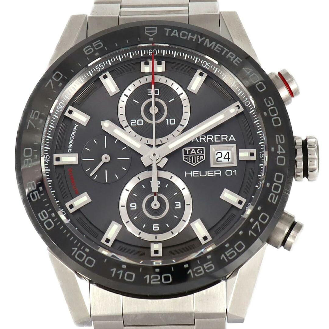 TAG Heuer(タグホイヤー)のタグ･ホイヤー カレラクロノグラフ･キャリバーホイヤー01 CAR201W.BA0714 SS 自動巻 メンズの時計(腕時計(アナログ))の商品写真