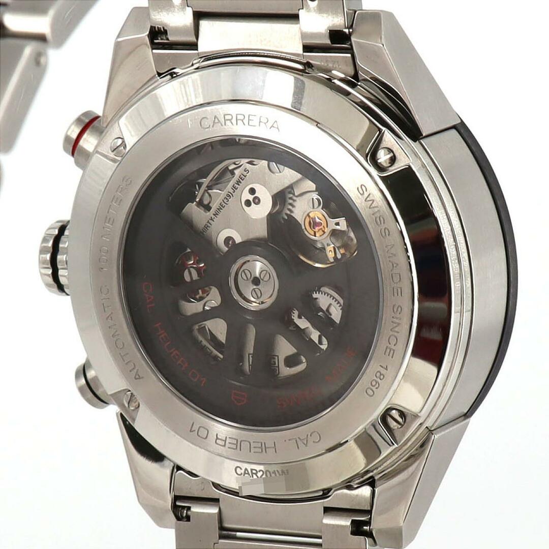 TAG Heuer(タグホイヤー)のタグ･ホイヤー カレラクロノグラフ･キャリバーホイヤー01 CAR201W.BA0714 SS 自動巻 メンズの時計(腕時計(アナログ))の商品写真