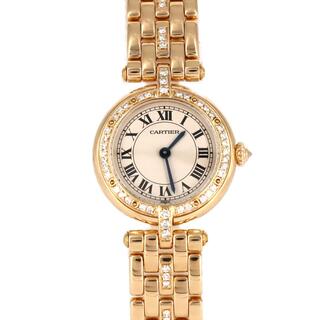 カルティエ(Cartier)のカルティエ パンテールヴァンドームSM YG/D･ブレス1ROWダイヤ 884701FD YG クォーツ(腕時計)