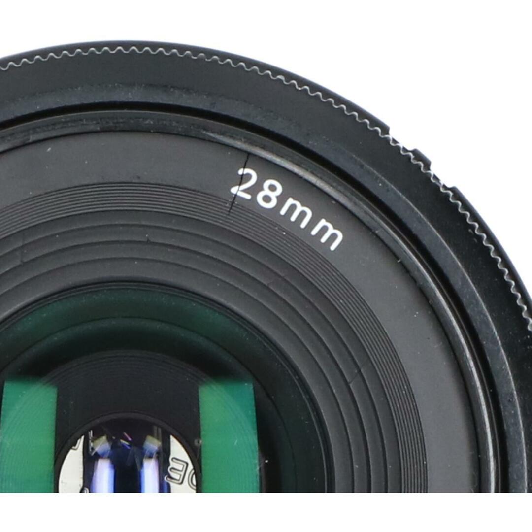 Nikon(ニコン)のＮＩＫＯＮ　ＡＦ２８ｍｍ　Ｆ２．８　旧 スマホ/家電/カメラのカメラ(レンズ(ズーム))の商品写真