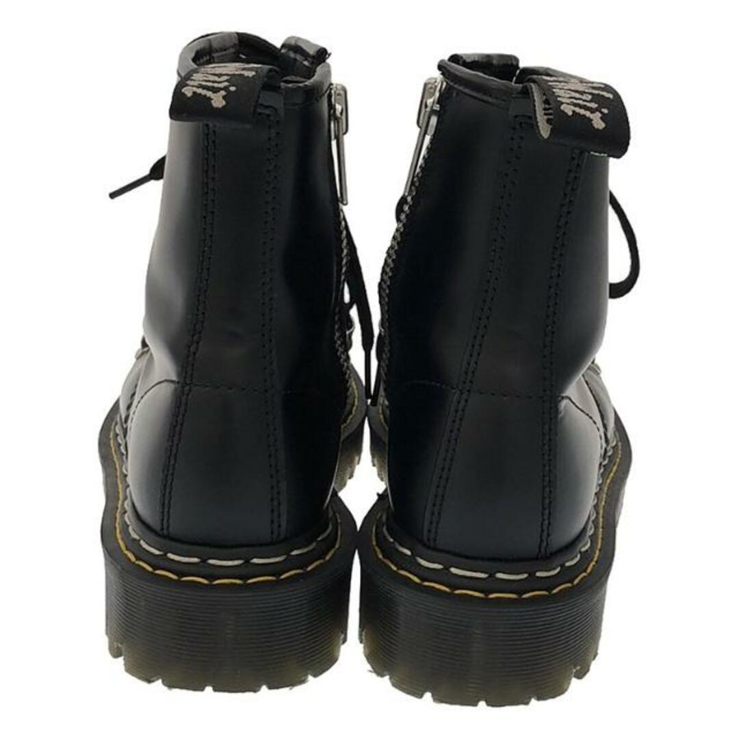 Rick Owens(リックオウエンス)の【美品】  Rick Owens / リックオウエンス | × Dr.Martens ドクターマーチンコラボ  1460 BEX DS RO レザー サイドジップブーツ | UK6 | ブラック | メンズ メンズの靴/シューズ(ブーツ)の商品写真