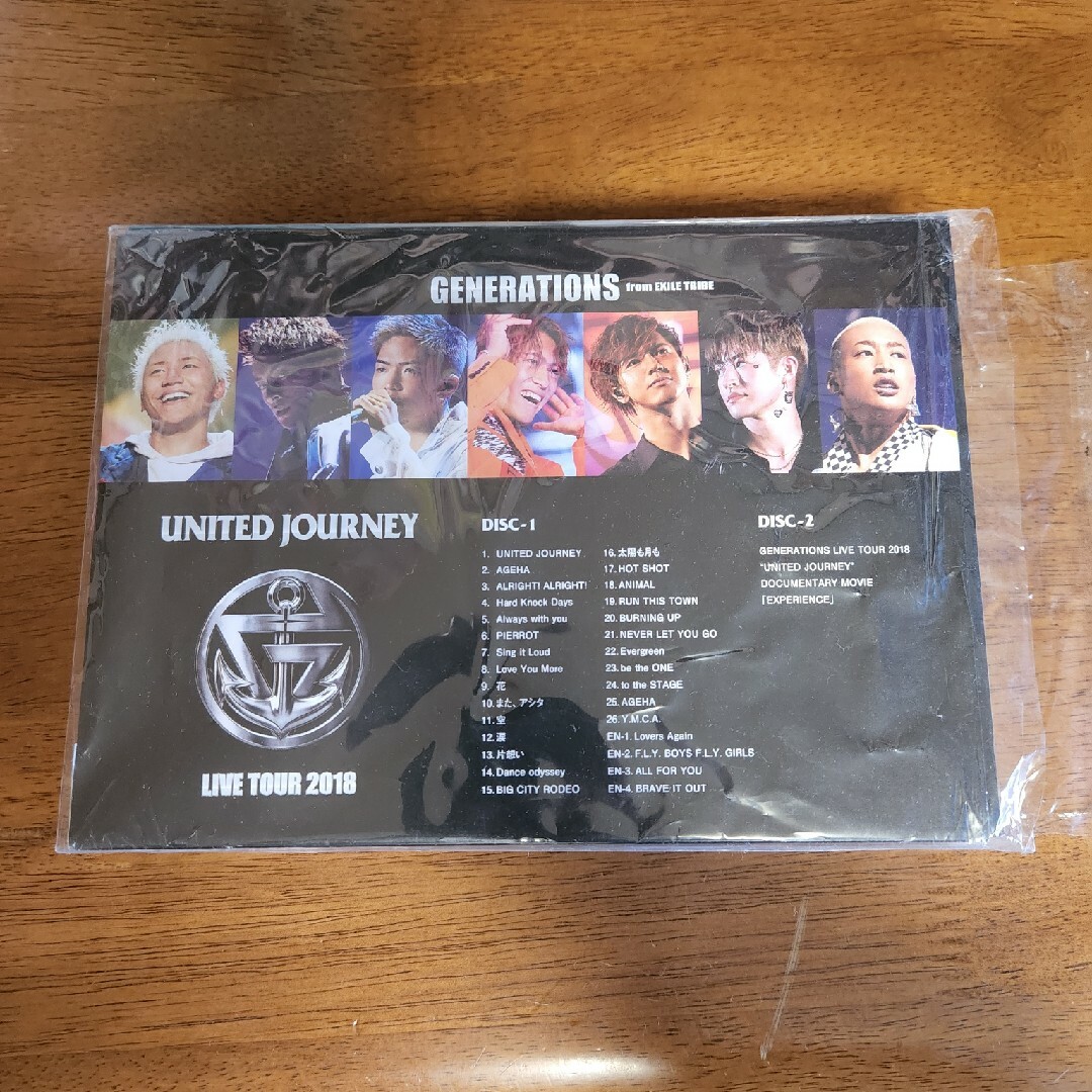 GENERATIONS　LIVE　TOUR　2018　UNITED　JOURN… エンタメ/ホビーのDVD/ブルーレイ(ミュージック)の商品写真