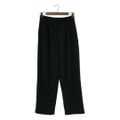 CLANE / クラネ | BASIC TUCK PANTS ベーシックタックパンツ | 1 | ブラック | レディース