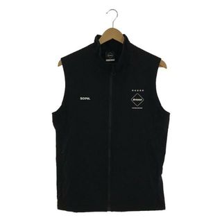 【美品】  FCRB / エフシーレアルブリストル | 2023AW | STRETCH LIGHT WEIGHT INSULATION VEST / ジップアップ ベスト | M | ブラック | メンズ(ベスト)