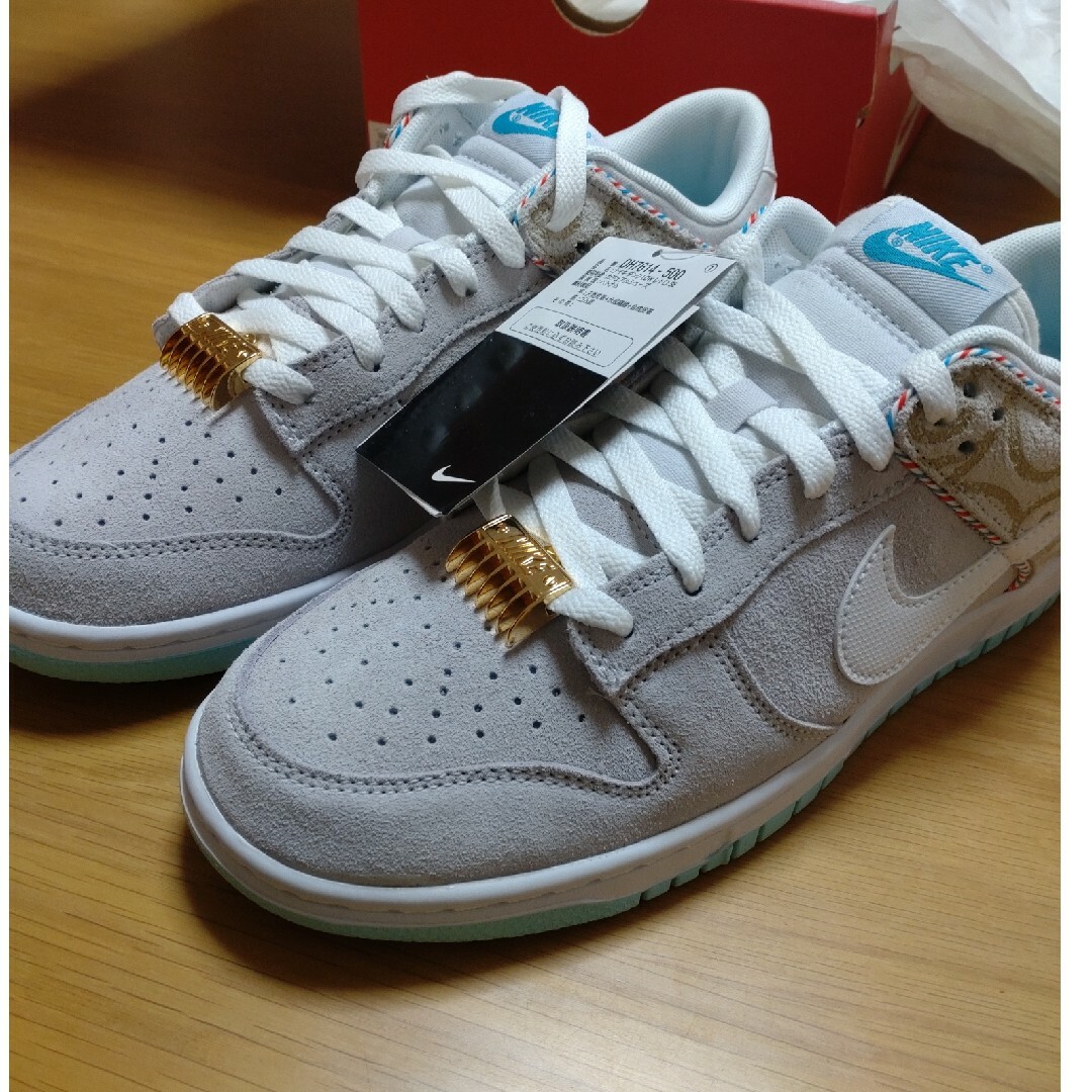 NIKE(ナイキ)のNike Dunk Low "Barber Shop Grey メンズの靴/シューズ(スニーカー)の商品写真