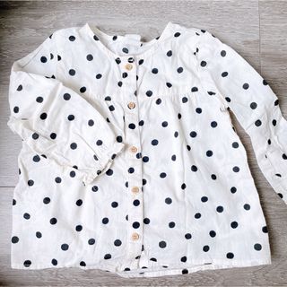 エイチアンドエム(H&M)のＨ＆Ｍ♡ドットブラウス92(ブラウス)