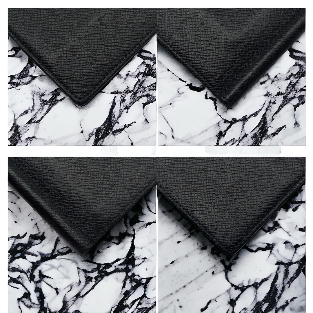 LOUIS VUITTON(ルイヴィトン)のルイヴィトン タイガ ポルトフォイユパンス 二つ折りマネークリップ ブラック メンズのファッション小物(マネークリップ)の商品写真