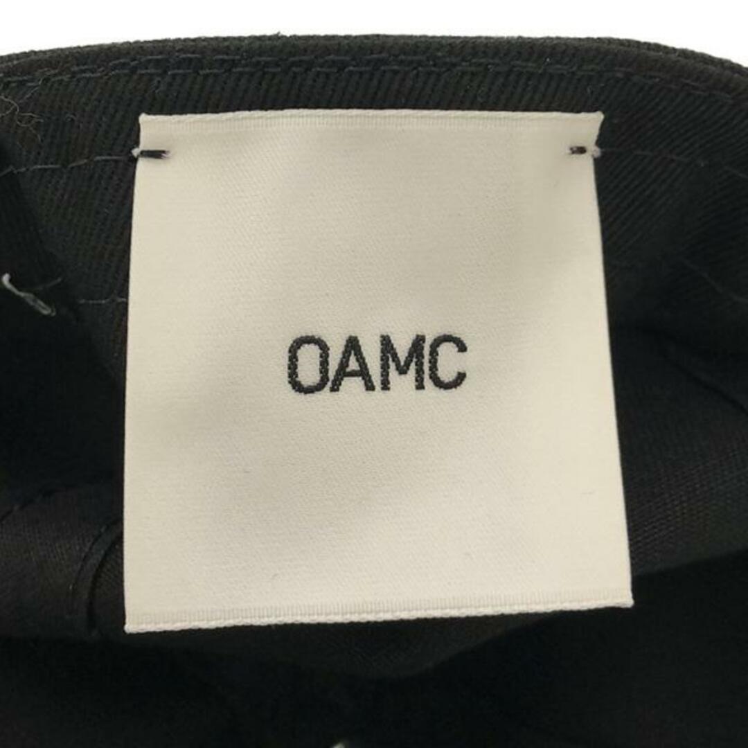 OAMC(オーエーエムシー)の【美品】  OAMC / オーエーエムシー | ロゴパッチキャップ | M | ブラック | レディース レディースの帽子(その他)の商品写真