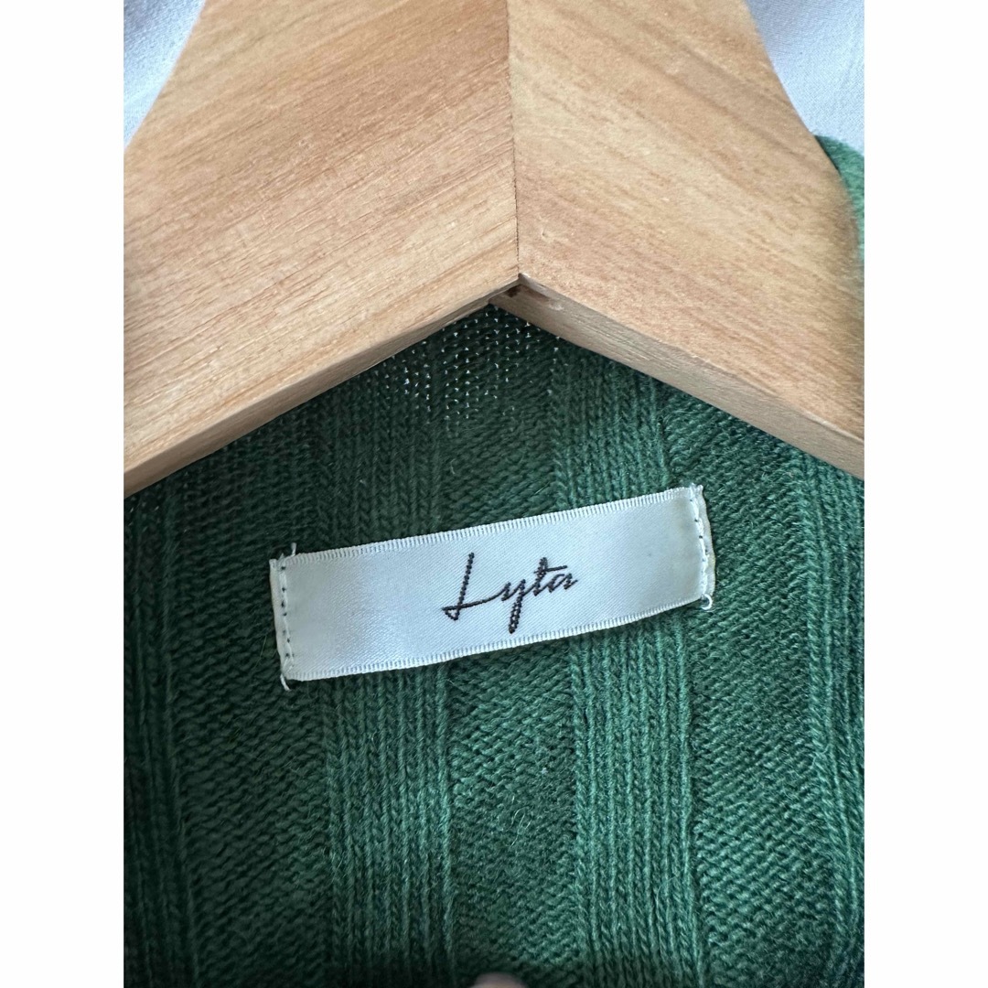 Lyta   アーム取り外し可　変形ニットトップス レディースのトップス(ニット/セーター)の商品写真
