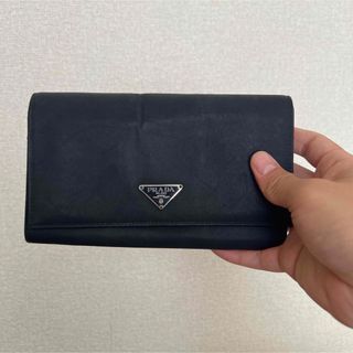 プラダ(PRADA)のPRADA 長財布　ブラック(財布)