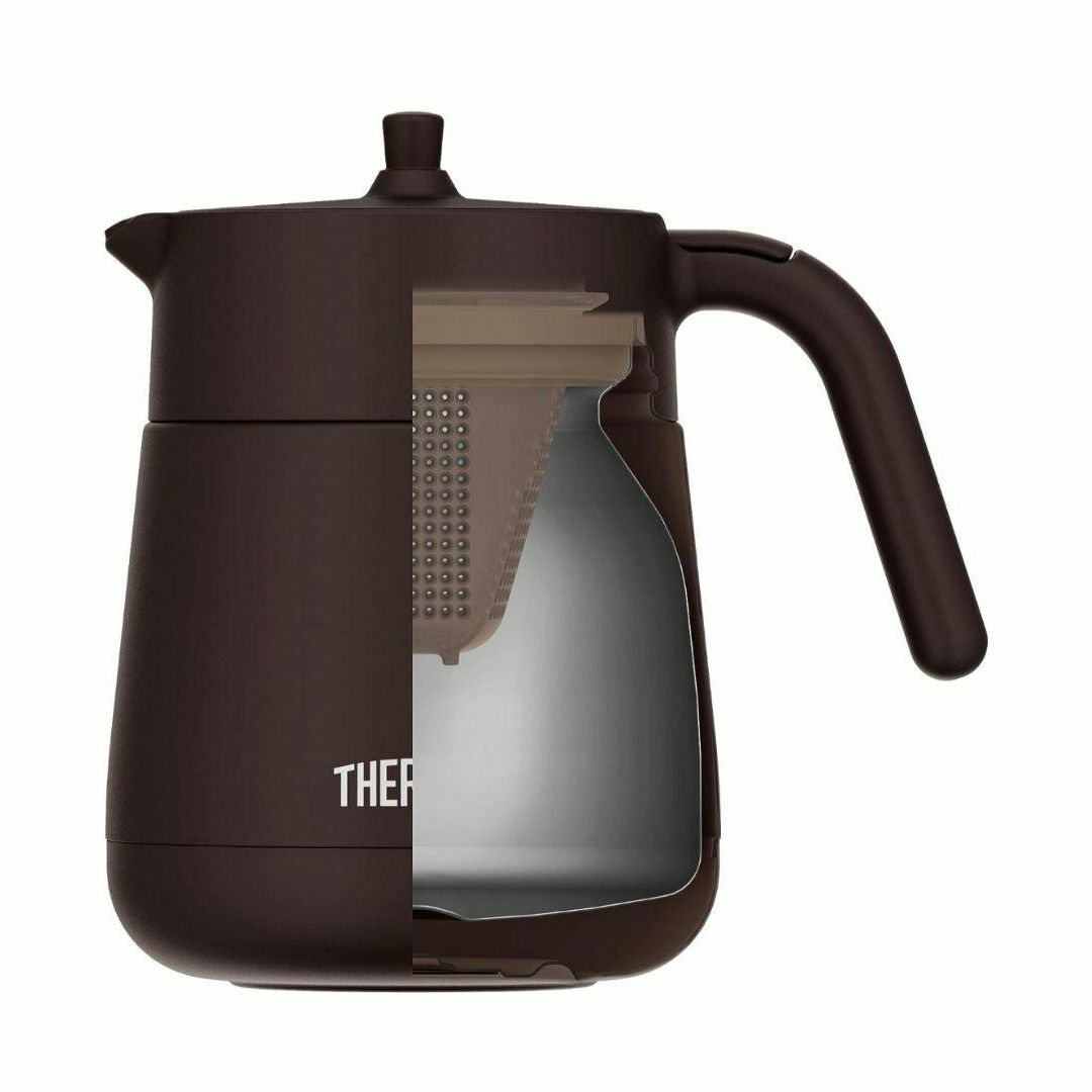 THERMOS(サーモス)のTTE-700 700ml ストレーナー付き 真空断熱ティーポット サーモス インテリア/住まい/日用品のキッチン/食器(容器)の商品写真