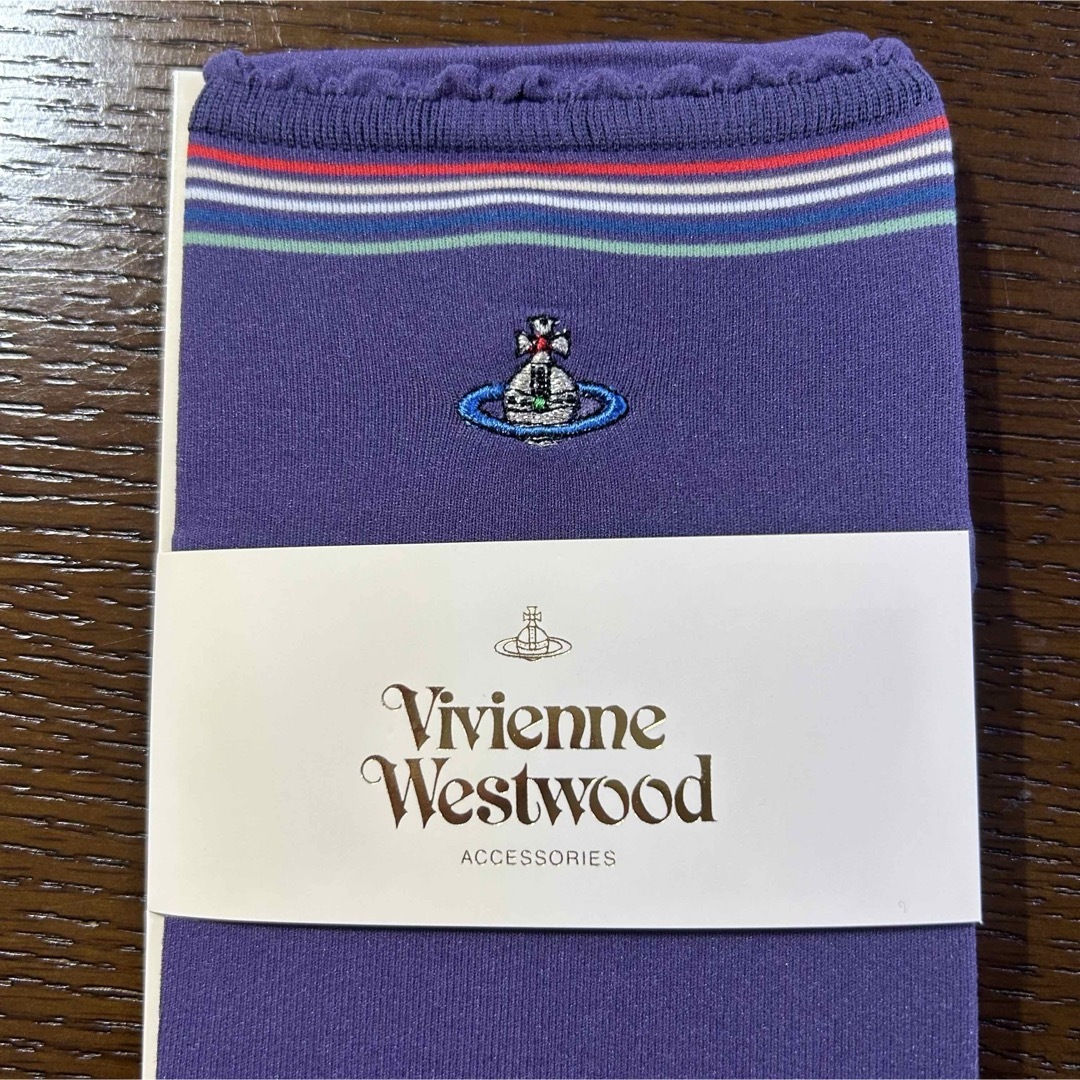 Vivienne Westwood(ヴィヴィアンウエストウッド)の未使用　ヴィヴィアンウエストウッド　ソックス　靴下　ストッキング　タイツ　福助 レディースのレッグウェア(ソックス)の商品写真