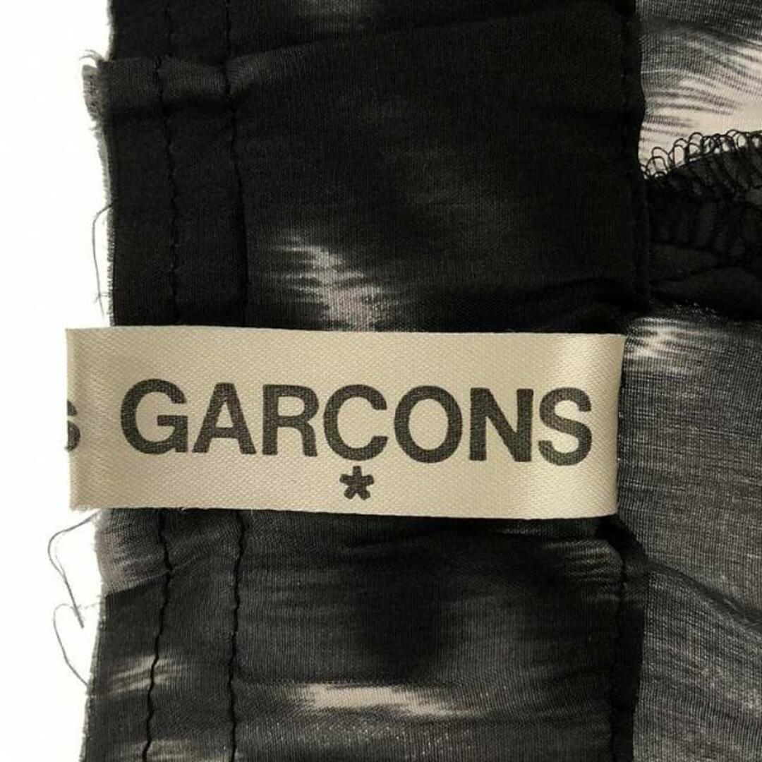 COMME des GARCONS(コムデギャルソン)のCOMME des GARCONS / コムデギャルソン | 2007SS | 変形 アシンメトリー ドローストリング オーバー スカート | L | ブラック/グレー/ホワイト | レディース レディースのスカート(ロングスカート)の商品写真