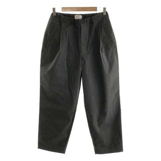 スティルバイハンド(STILL BY HAND)の【美品】  STILL BY HAND / スティルバイハンド | 1Tuck Nylon-Ox Taprerd Pants / タック ナイロン テーパード イージーパンツ | 44 | SLATE GREY | メンズ(その他)