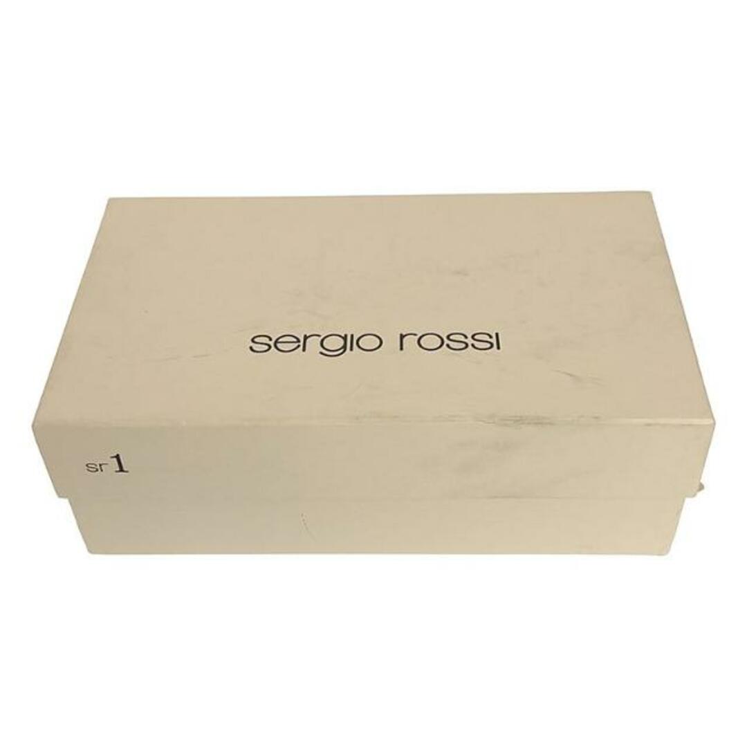 Sergio Rossi(セルジオロッシ)のsergio rossi / セルジオロッシ | マルチスタッズ スエード スリッポン シューズ ローファー | 35 1/2 | ブラック | レディース レディースの靴/シューズ(ハイヒール/パンプス)の商品写真