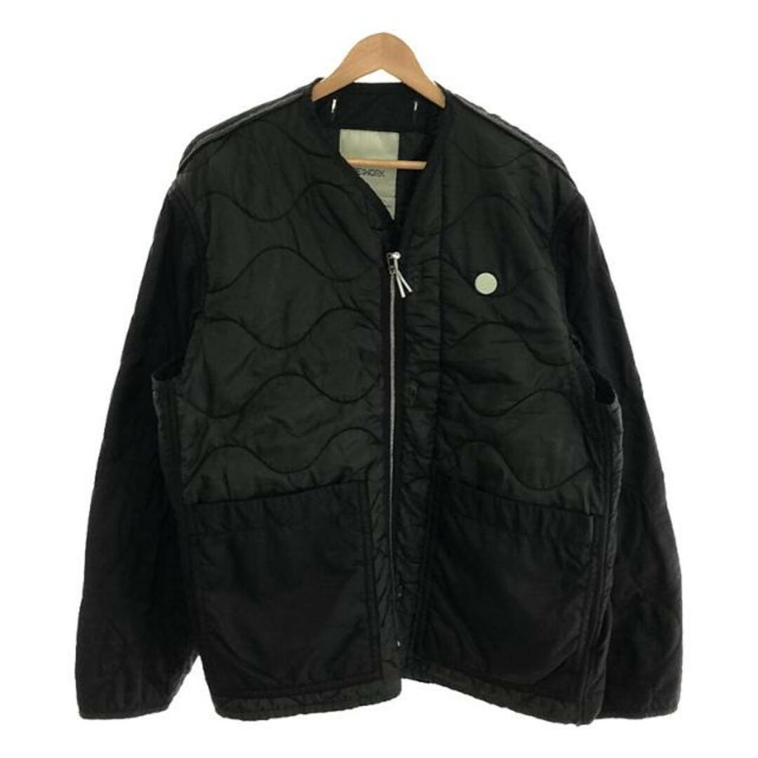 OAMC(オーエーエムシー)の【新品】  OAMC / オーエーエムシー | RE:WORK ZIPPED LINER / M-65 FIELD JACKET LINER / ミリタリー キルティング ライナージャケット | S | ブラック/ダークグリーン系 | メンズ メンズのジャケット/アウター(その他)の商品写真