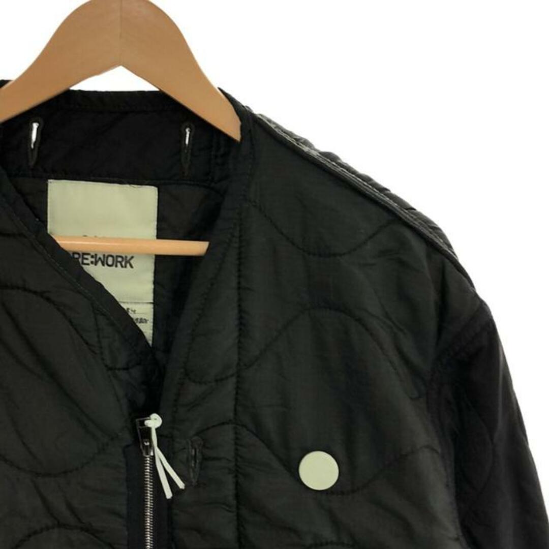 OAMC(オーエーエムシー)の【新品】  OAMC / オーエーエムシー | RE:WORK ZIPPED LINER / M-65 FIELD JACKET LINER / ミリタリー キルティング ライナージャケット | S | ブラック/ダークグリーン系 | メンズ メンズのジャケット/アウター(その他)の商品写真