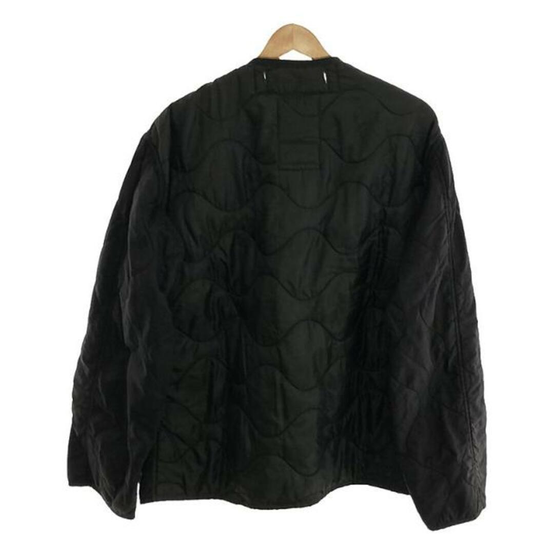 OAMC(オーエーエムシー)の【新品】  OAMC / オーエーエムシー | RE:WORK ZIPPED LINER / M-65 FIELD JACKET LINER / ミリタリー キルティング ライナージャケット | S | ブラック/ダークグリーン系 | メンズ メンズのジャケット/アウター(その他)の商品写真