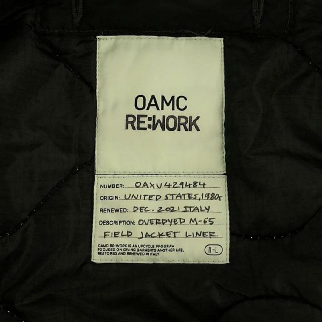 OAMC - 【新品】 OAMC / オーエーエムシー | RE:WORK ZIPPED OAMC - 【新品】 OAMC / オーエーエムシー | RE:WORK ZIPPED