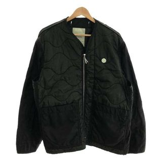 オーエーエムシー(OAMC)の【新品】  OAMC / オーエーエムシー | RE:WORK ZIPPED LINER / M-65 FIELD JACKET LINER / ミリタリー キルティング ライナージャケット | S | ブラック/ダークグリーン系 | メンズ(その他)