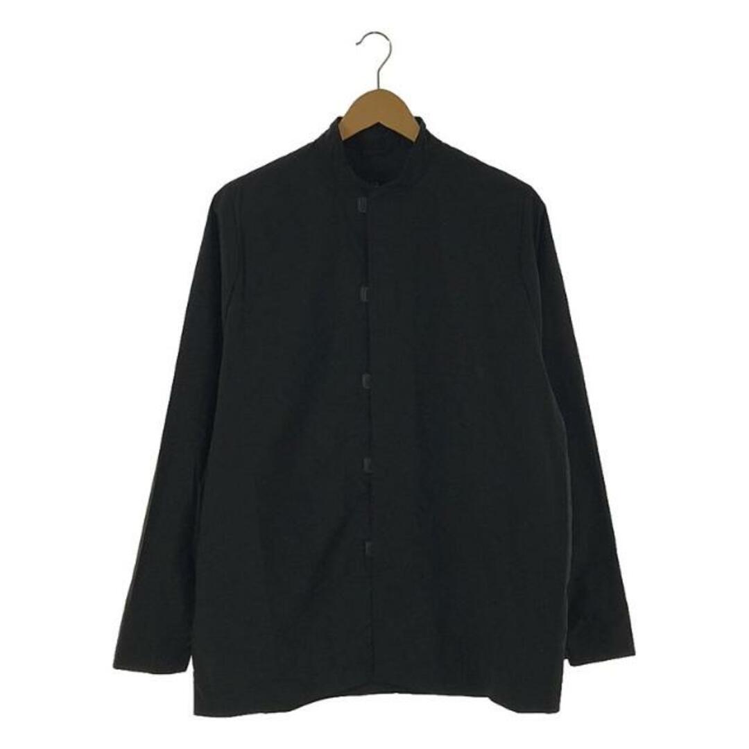 TEATORA(テアトラ)の【美品】  TEATORA / テアトラ | CAPSULESNAP SHIRT P / カプセル スナップ シャツ | 1 | black | メンズ メンズのトップス(Tシャツ/カットソー(七分/長袖))の商品写真