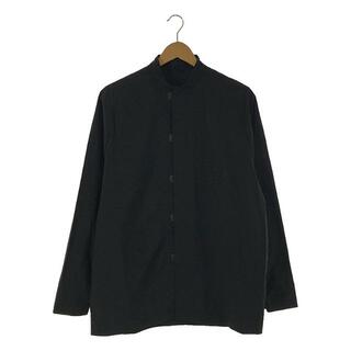 テアトラ(TEATORA)の【美品】  TEATORA / テアトラ | CAPSULESNAP SHIRT P / カプセル スナップ シャツ | 1 | black | メンズ(Tシャツ/カットソー(七分/長袖))