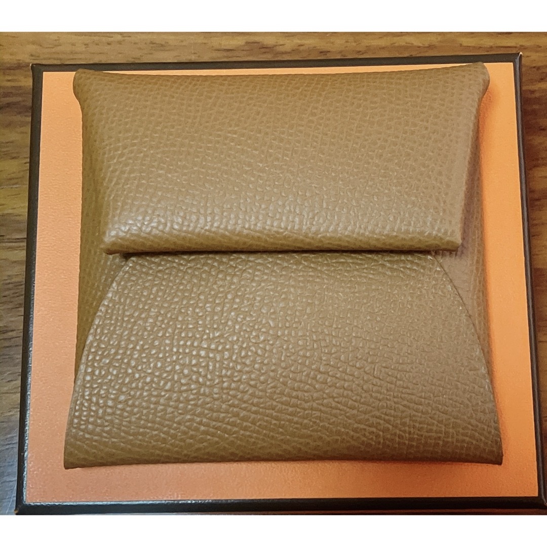 Hermes(エルメス)の【新品未使用】バスティア　エプソン　ゴールド　エルメス　W刻印 レディースのファッション小物(コインケース)の商品写真