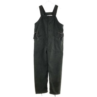 エンジニアードガーメンツ(Engineered Garments)のEngineered Garments  エンジニアドガーメンツ Overalls Polyester Fake Melton フェイクメルトンオーバーオール グレー XS(サロペット/オーバーオール)