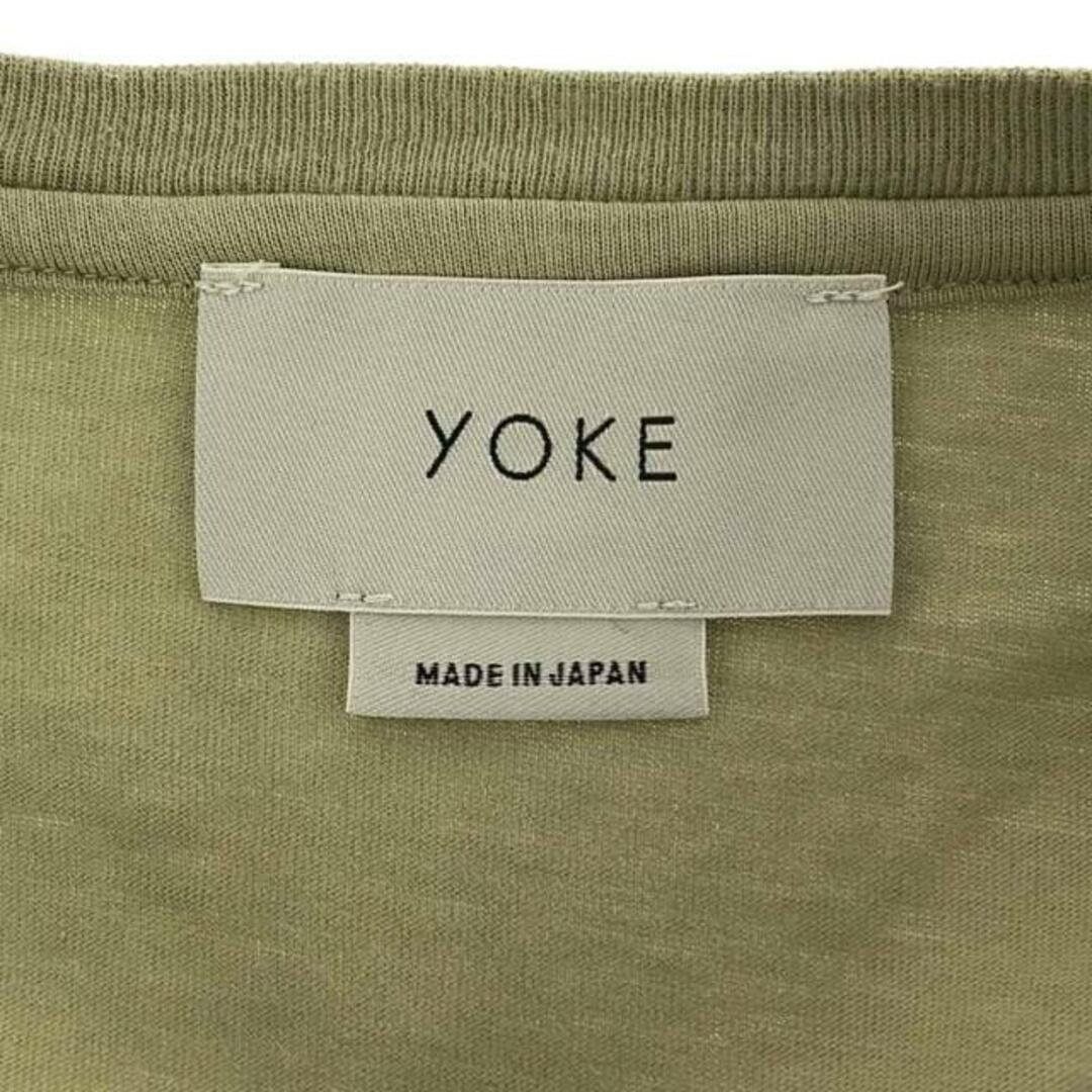 YOKE(ヨーク)のYOKE / ヨーク | INSIDE OUT T-SHIRTS L／S インサイドアウト ロングスリーブTシャツ | S | ライトグリーン | メンズ メンズのトップス(Tシャツ/カットソー(七分/長袖))の商品写真