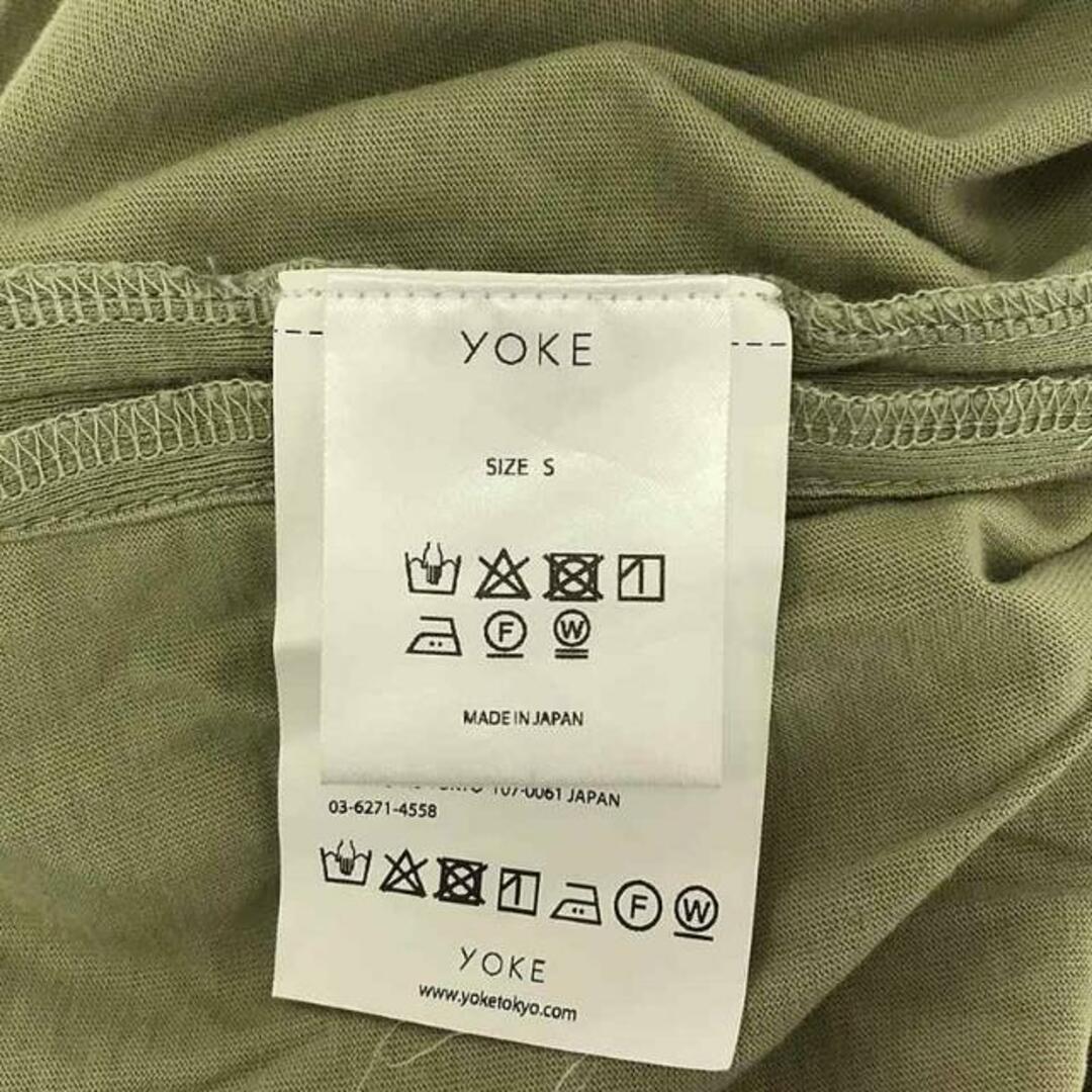 YOKE(ヨーク)のYOKE / ヨーク | INSIDE OUT T-SHIRTS L／S インサイドアウト ロングスリーブTシャツ | S | ライトグリーン | メンズ メンズのトップス(Tシャツ/カットソー(七分/長袖))の商品写真