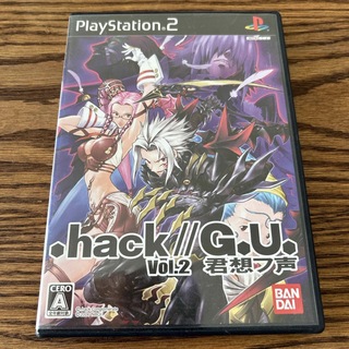 プレイステーション2(PlayStation2)の.hack//G.U. Vol.2 君想フ声　空箱(家庭用ゲームソフト)