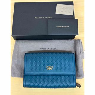 ボッテガヴェネタ(Bottega Veneta)のレザー 二つ折り財布 (財布)