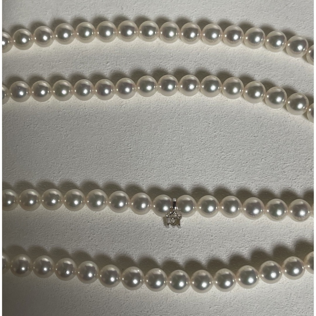 MIKIMOTO - 【超美品】ミキモト2連アコヤパールネックレス6.5 MIKIMOTO - 【超美品】ミキモト2連アコヤパールネックレス6.5