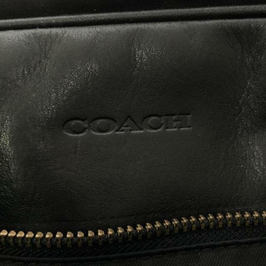 COACH(コーチ)のCOACH / コーチ | 70777 2Way レザー トート ショルダーバッグ ブリーフケース | ブラック | メンズ メンズのバッグ(その他)の商品写真