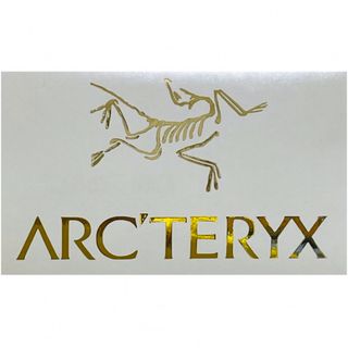 ARC'TERYX アークテリクス ステッカー　　◆19㎝◆ミラーゴールド◆