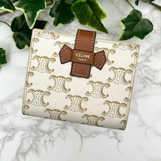 セリーヌ(celine)のセリーヌ スモール ストラップウォレット  二つ折り財布 現行販売モデル(財布)