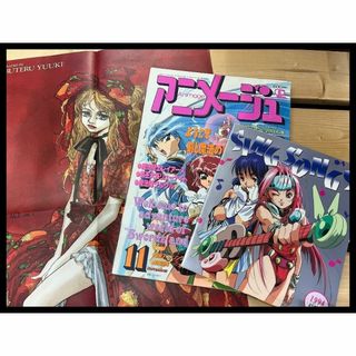 G② AM35 アニメージュ 当時物 1994年 11月号 付録完備 レイアース(その他)