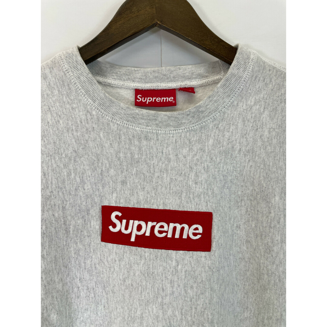 Supreme(シュプリーム)のシュプリーム グレー 18FW ボックスロゴ クルーネック スウェット S メンズのトップス(その他)の商品写真