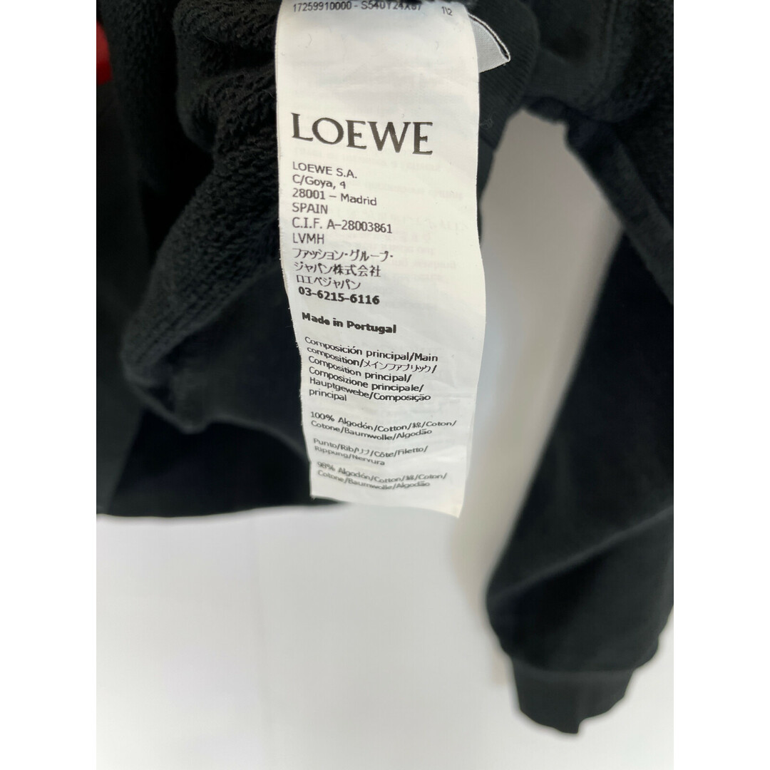 LOEWE(ロエベ)のロエベ S540Y24X07 黒 ﾌﾟﾘﾝﾄﾛｺﾞ ｽｳｪｯﾄﾊﾟｰｶｰ S レディースのレッグウェア(タイツ/ストッキング)の商品写真
