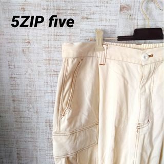 ジップファイブ(ZIP FIVE)のzip five カーゴパンツ　ワイド(ワークパンツ/カーゴパンツ)