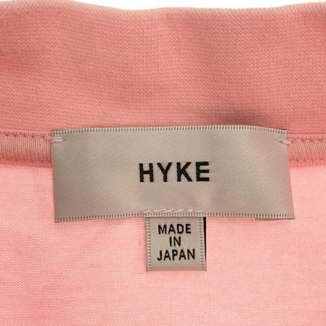 HYKE(ハイク)のHYKE / ハイク | PONCHO コットン カットソー | ピンク | レディース レディースのトップス(Tシャツ(半袖/袖なし))の商品写真