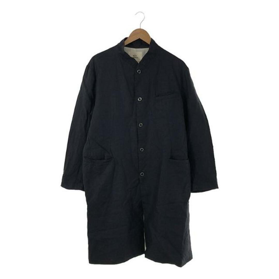 OUTIL / ウティ | フランス製 リネン スタンドカラー コート | 2 OUTIL / ウティ | フランス製 リネン スタンドカラー コート | 2
