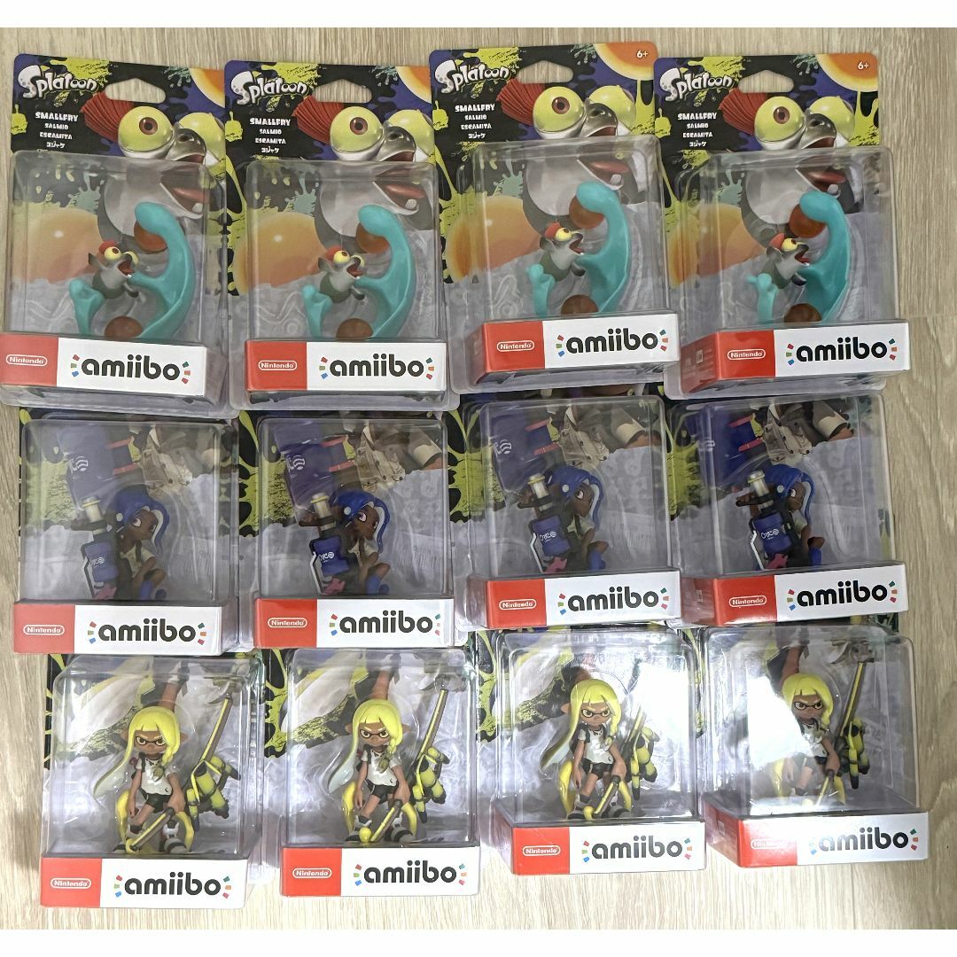 任天堂(ニンテンドウ)の新品未開封品　amiibo スプラトゥーン3 セット エンタメ/ホビーのフィギュア(アニメ/ゲーム)の商品写真