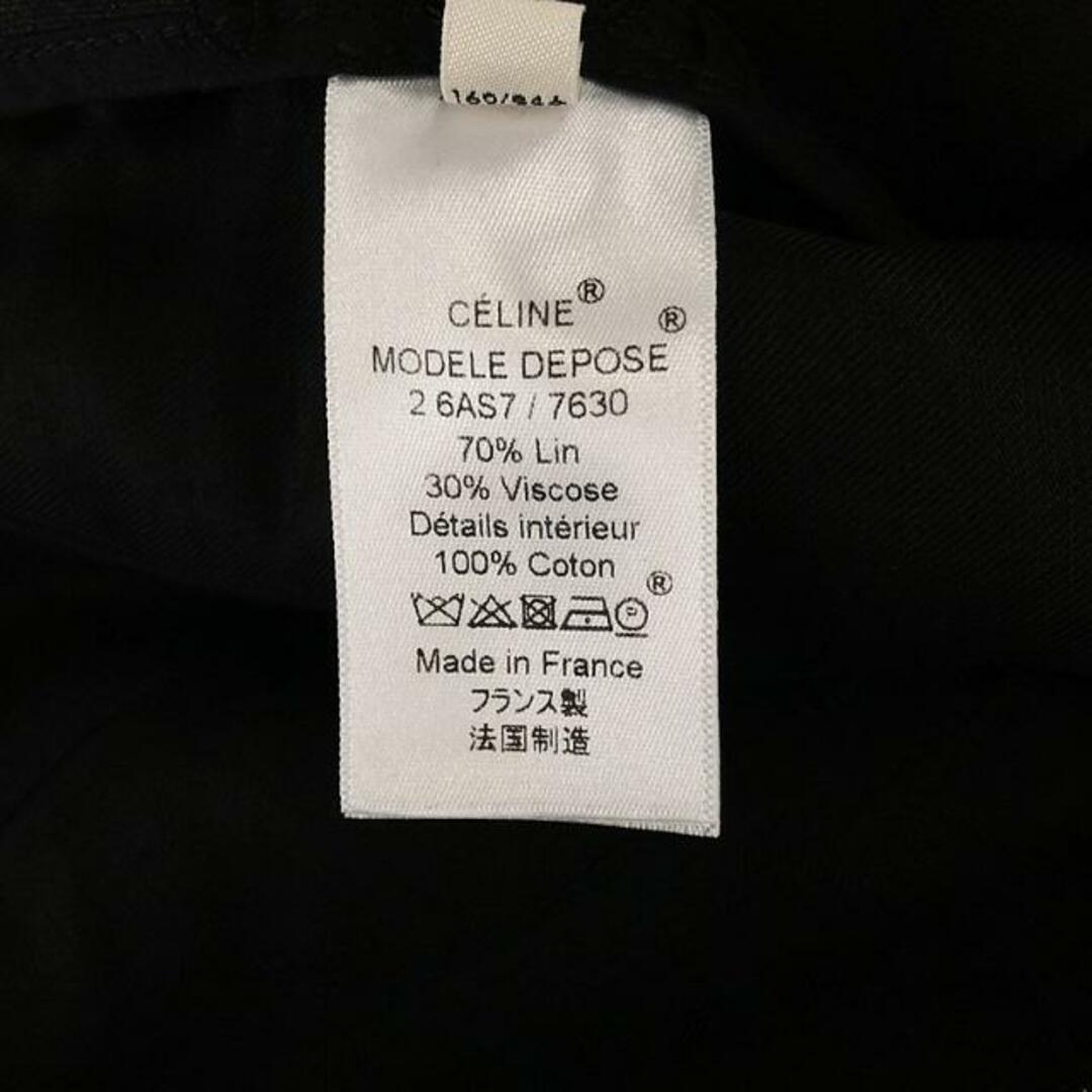 【美品】 CELINE / セリーヌ | フィービー期 リネン混 ジッププルオーバーワンピース | 38 | ブラック | レディース 【美品】 CELINE / セリーヌ | フィービー期 リネン混 ジッププルオーバーワンピース | 38 | ブラック | レディース