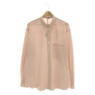 オーラリー(AURALEE)の【美品】  AURALEE / オーラリー | 2023AW | WASHED FINX TWILL BIG SHIRT ウォッシュド フィンクスツイル ビッグシャツ | 5 | ライトピンク | メンズ(Tシャツ/カットソー(七分/長袖))