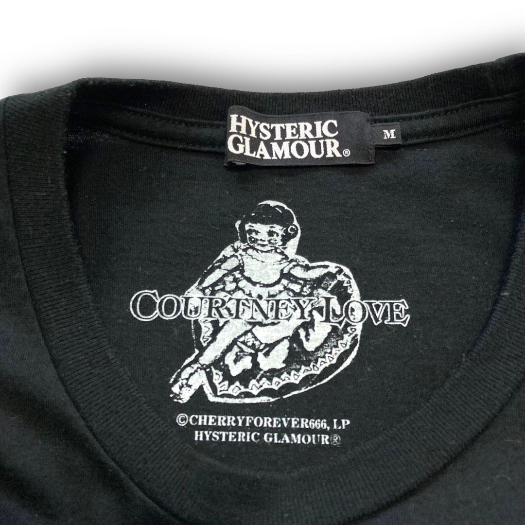 HYSTERIC GLAMOUR(ヒステリックグラマー)の【HYSTERIC GLAMOUR】コートニーラブ フォトプリント Tシャツ メンズのトップス(Tシャツ/カットソー(半袖/袖なし))の商品写真