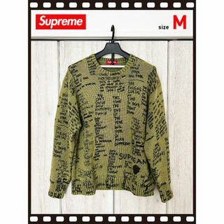 シュプリーム(Supreme)のSupreme Gonz Poems Sweater Msize(ニット/セーター)