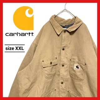 カーハート(carhartt)の90s 古着 カーハート アウター ダックジャケット 裏地チェック XXL (その他)