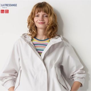 ユニクロ(UNIQLO)のパーカー　リラックスパーカー　　イネスコラボ　最後のイネスコラボ(パーカー)